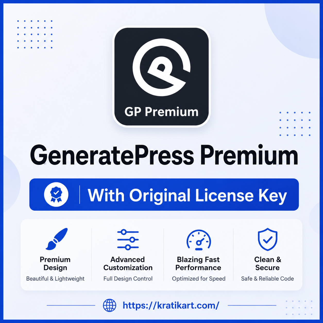 GeneratePress Premium With License Key